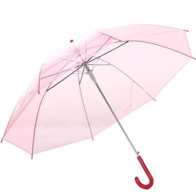 payung tongkat payung transparan bening payung korea