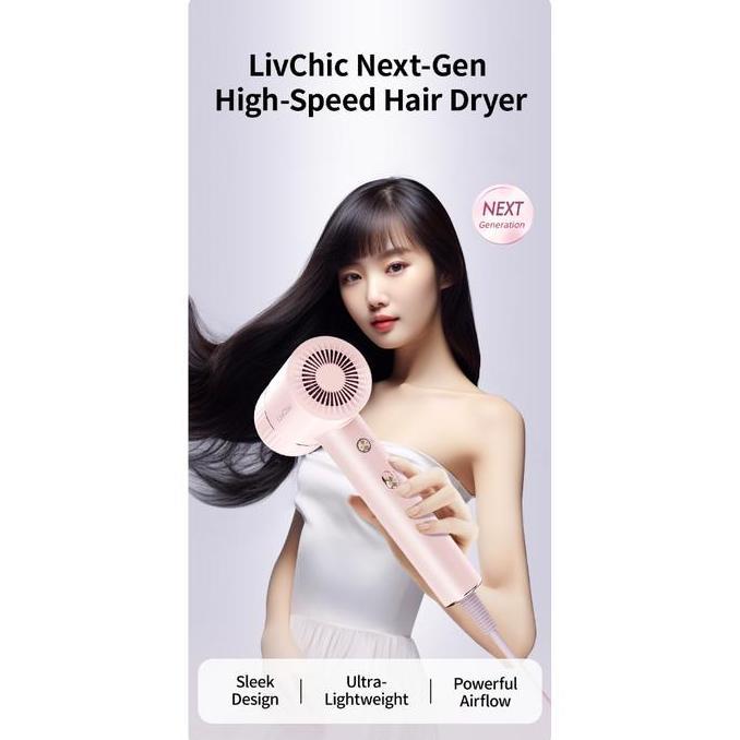 LivChic X hayfaaqliaa LD104HS High Speed Hair Dryer Pengering Rambut Profesional Hair dryer pengerin