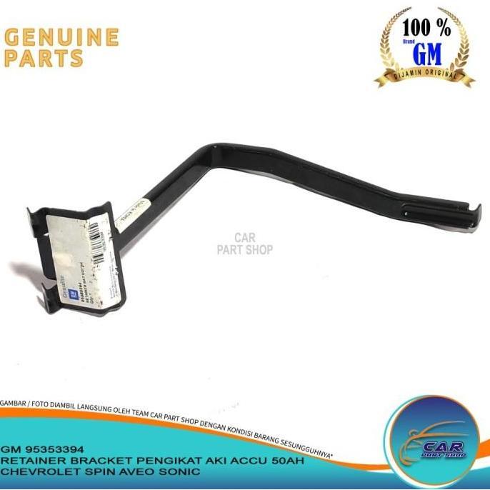 Retainer Bracket Breket Pengikat Aki Chevrolet Spin Aveo Sonic 50 Ah