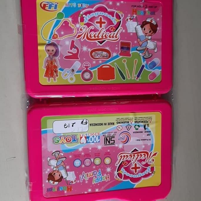 kostum dokter mainan dokter-dokteran baju dokter mainan dokter playset
