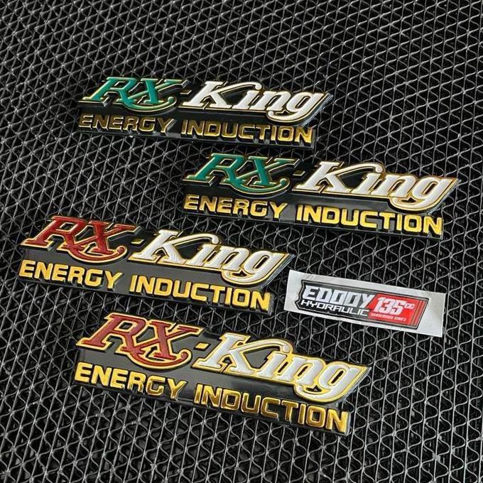 EMBLEM BOX AKI RX KING COBRA RX KING MASTER TERBAIK - LOGO RX KING DI BOX AKI RX KING MASTER 1984 - 