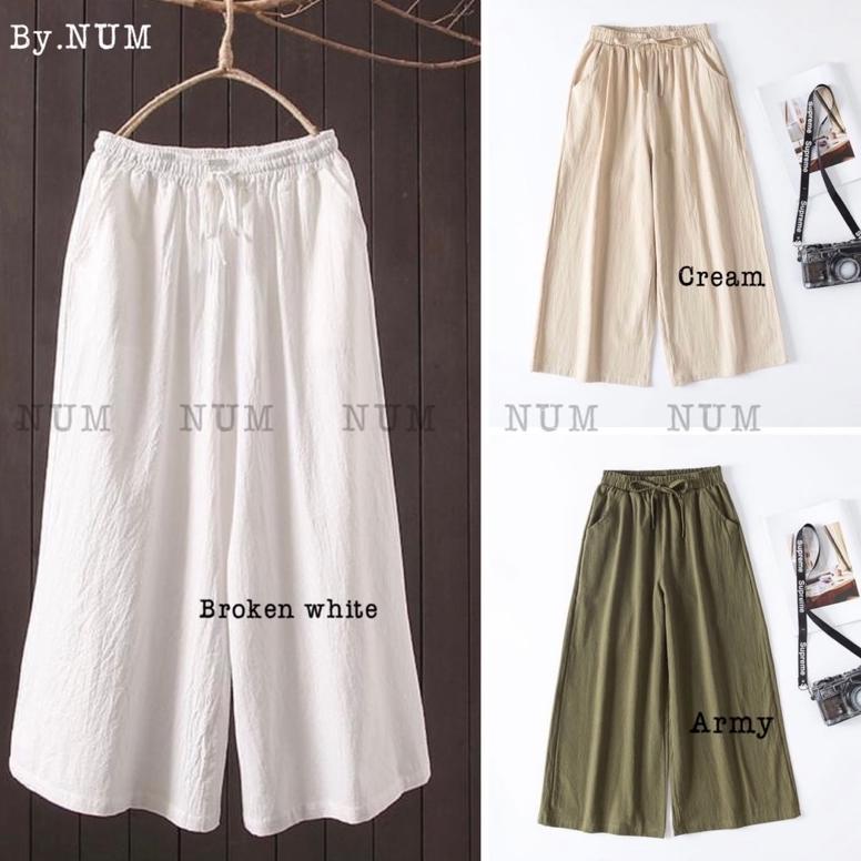 GARANSI Viona Jumbo Kulot Rayon Crinkle Premium