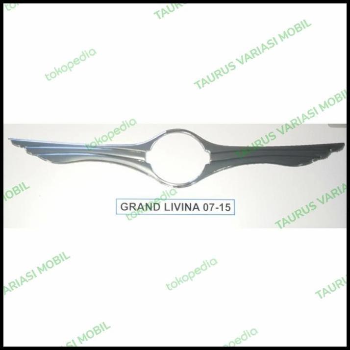 DISKON TUNK LID /RING LOGO BELAKANG MOBIL NISSAN GRAND LIVINA 2007-2015