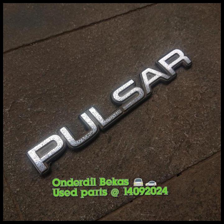 GRATIS ONGKIR EMBLEM BAGASI NISSAN PULSAR 
