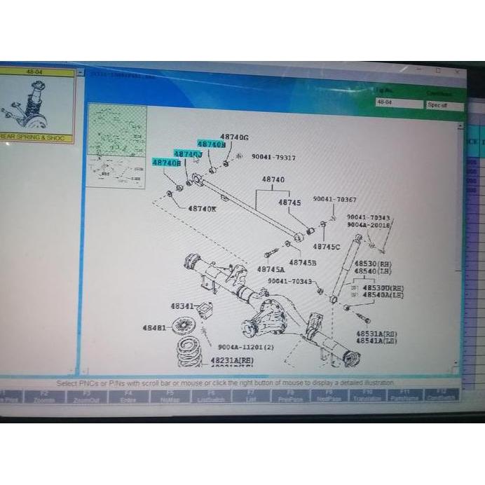 karet stabil belakang Bushing stabilizer blk Avanza.Xenia Rush.Terios