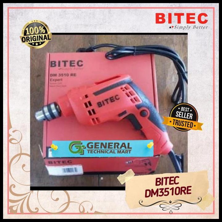 DISKON MESIN BOR LISTRIK 10MM DM 3510 RE BITEC DM3510RE 