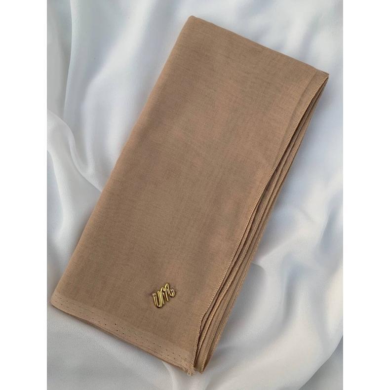 MAISON PROMO HIJAB PARIS (ORI) METAL LOGO UMAMA| HIJAB SEGIEMPAT UMAMA| HIJAB PARIS JADUL LOGO PREMI