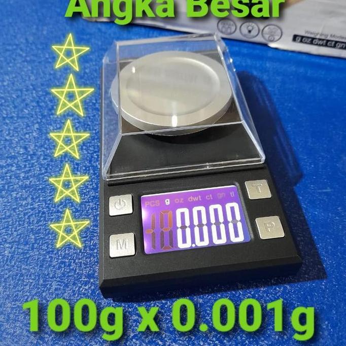 TIMBANGAN ANALITIK,TIMBANGAN EMAS 100G X 0.001G