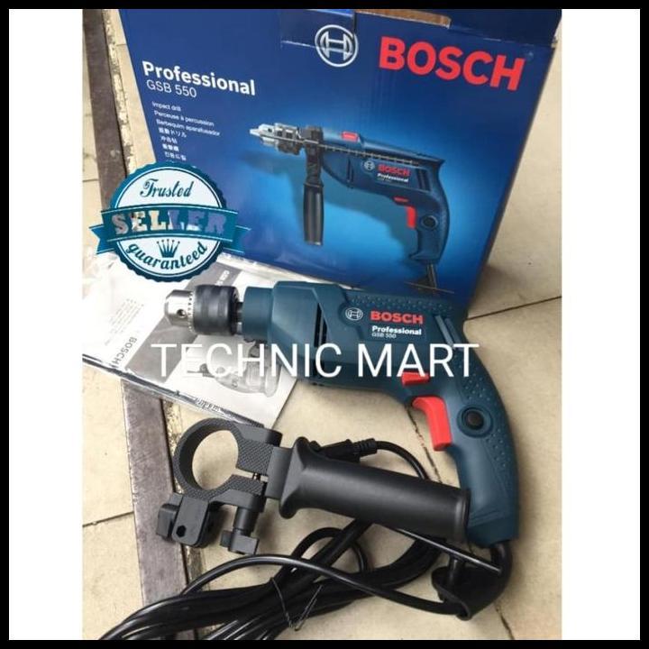 TERBARU MESIN BOR BETON BOSCH GSB550/ MESIN BOR TEMBOK BOSCH GSB 550 