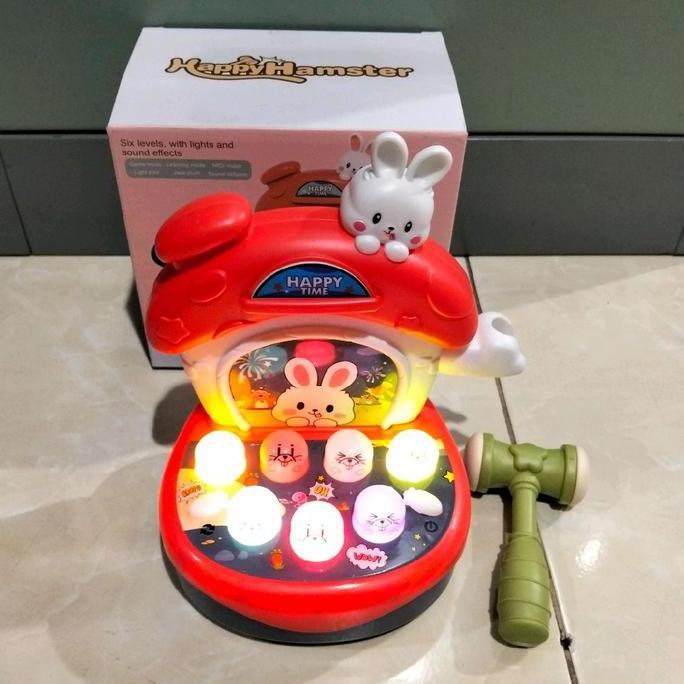 Mainan Game pukul tikus kura-kura pukul bebek pukul