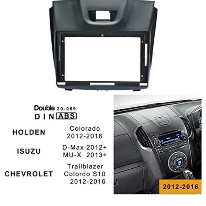 frame panel chevrolet colorado isuzu Dmax 2012 up 9 inchi android