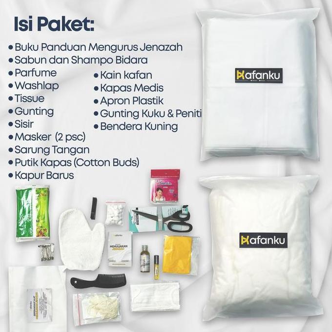 Paket Kafanku Premium - Paket Kain Kafan Lengkap Premium & Terjangkau