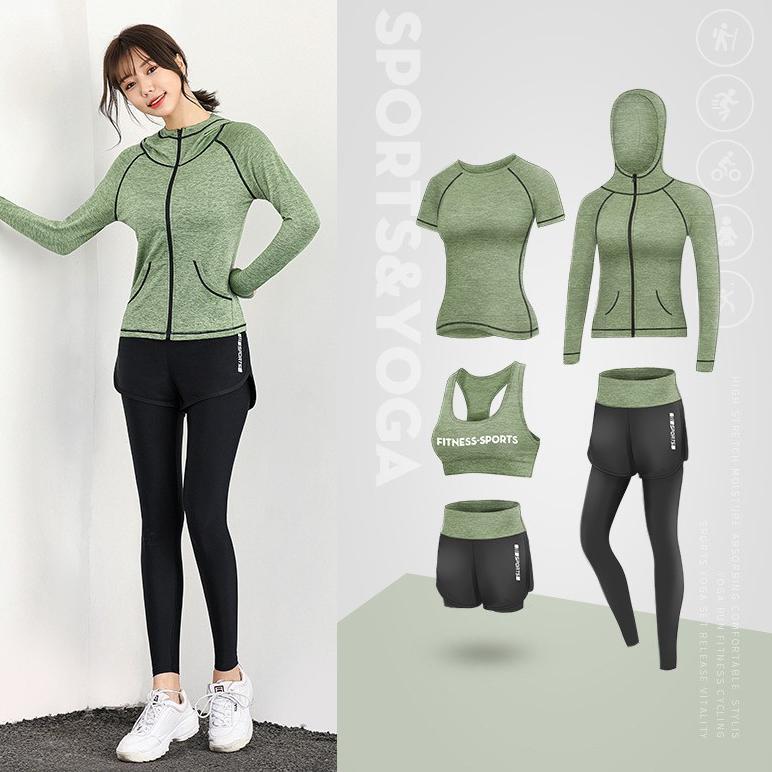 hemat baju gym olahraga wanita set legging setelan senam aerobik terbaru import training pakaian jak