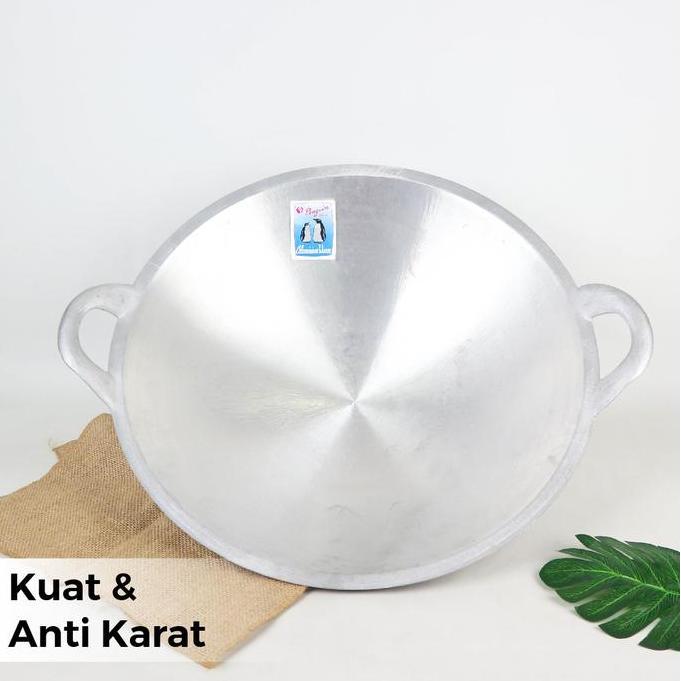 WAJAN PINGUIN NO 16 BAHAN ALUMINIUM TEBAL - DV