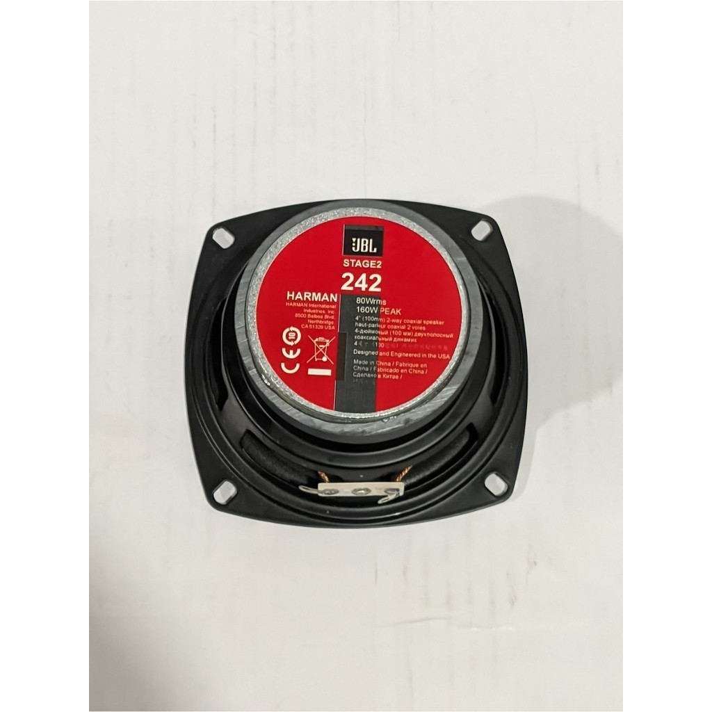 speaker 4 inch JBL STAGE2 242 160W PEAK / speaker 4 inch jbl 242 untuk middel