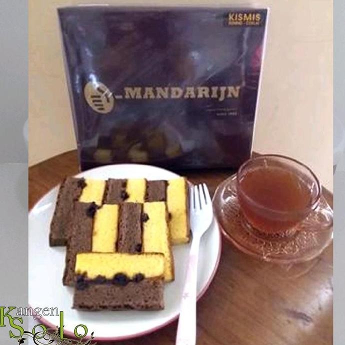 Kue Lapis Mandarin Solo Orion Spesial Kismis Kecil-Roti Mandarijn Asli