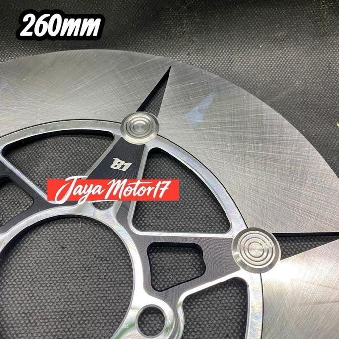 Disc 8.1 Racing Parts 6164-N221 Universal 220Mm Dan 260Mm Cnc Floting Kancing Stanless Spin Breket M