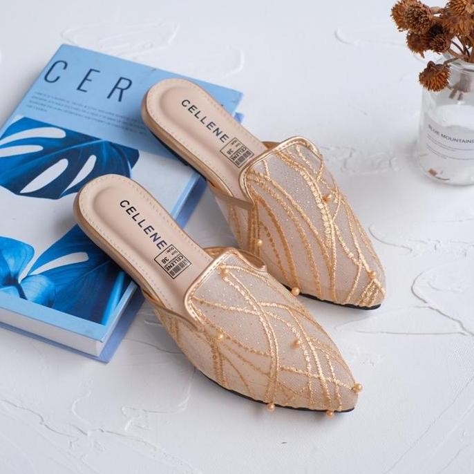[Cellene] Siena Slipper Flatshoes (Seri 2) Karet Shoes