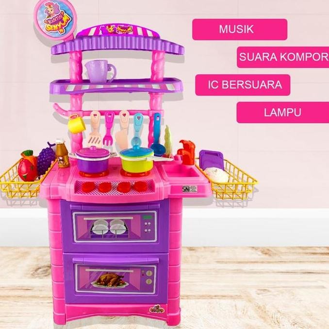 JUMBO Mainan Masak-Masakan/ Mainan Anak Memasak Kantin Senyum