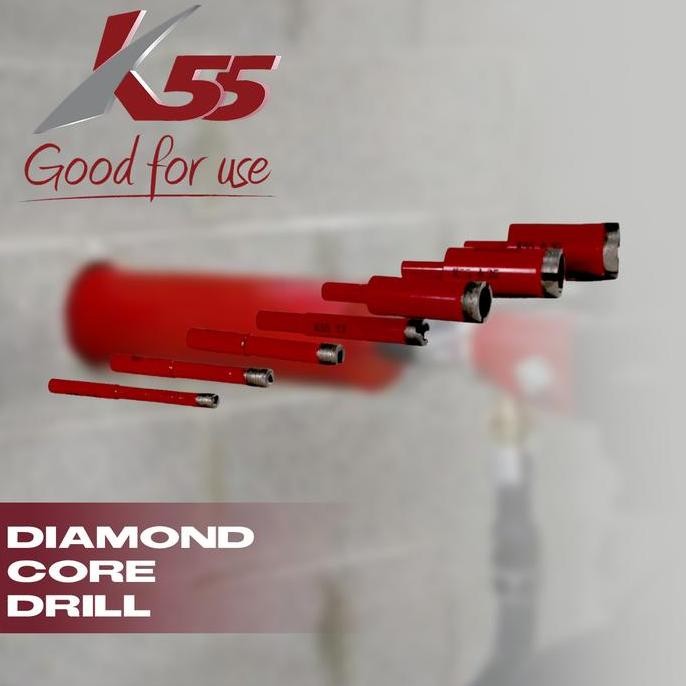 K55 Mata Bor Granit, Marmer & Keramik 20mm - Diamond Core Drill