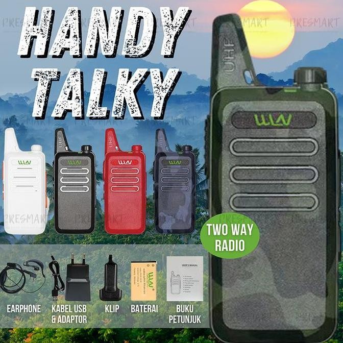 LEIRI- WALKIE TALKIE/ HANDY TALKY/ TWO WAY RADIO/ HANDY TALKY JARAK JAUH