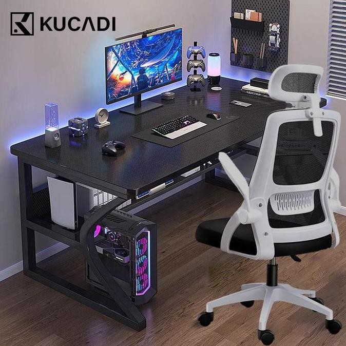 FUSHIGURO- HANRIVER & KUCADI Kombinasi meja dan kursi Meja Komputer Meja Kantor Kursi Gaming Kursi K