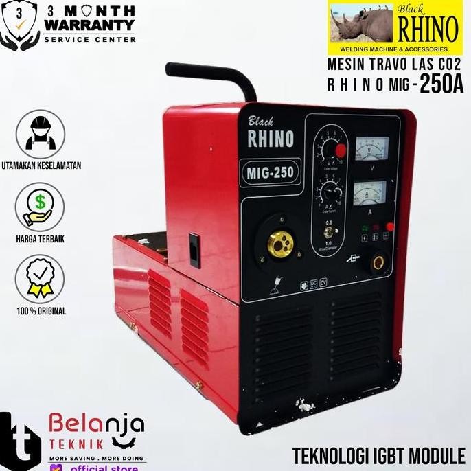 CAVERLY- Travo Las Co2 Black Rhino Mig-250a