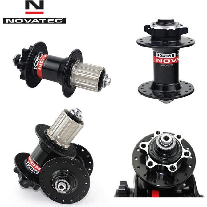 Hub FreeHub Novatec 32 Hole Six Bolt Sealed Bearing Jangkrik5 Warna