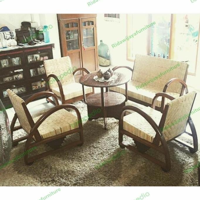 kursi tamu kuno kursi antik sedan rotan kursi kombinasi rotan GAN