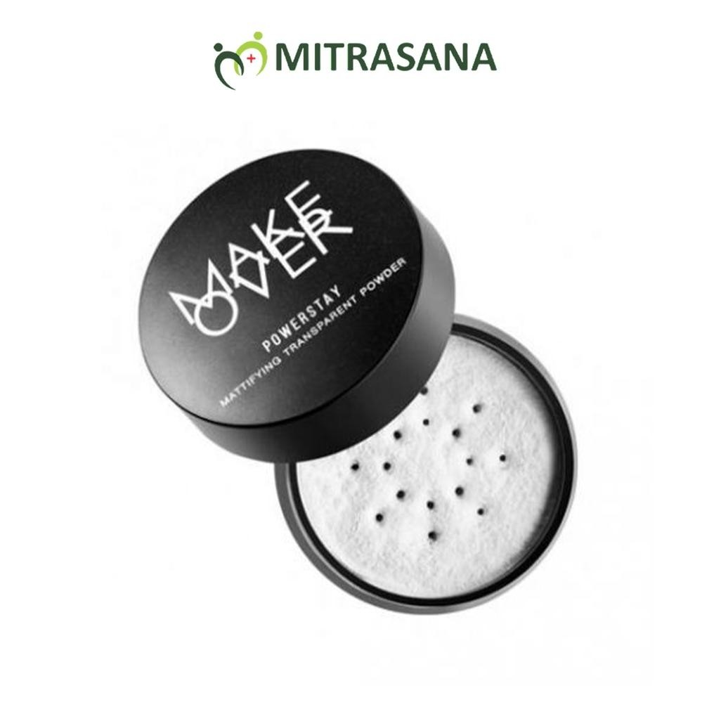 Make Over Powerstay Mattifying Transparent Powder 11 G - Bedak Tabur Original
