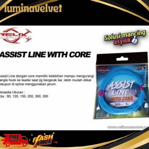 Terlaris KEVLAR RELIX NUSANTARA ASSIST LINE WITH CORE