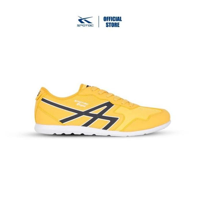 Spotec Sneakers Pother Sepatu Sneakers Pria Wanita - Kuning Hitam