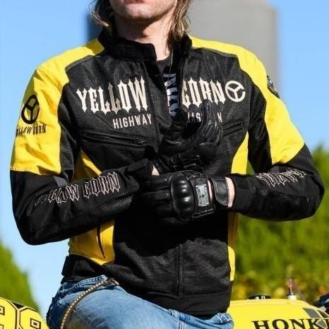 * Jaket Motor - Yellow Corn SJ 4105 Yellow Original *
