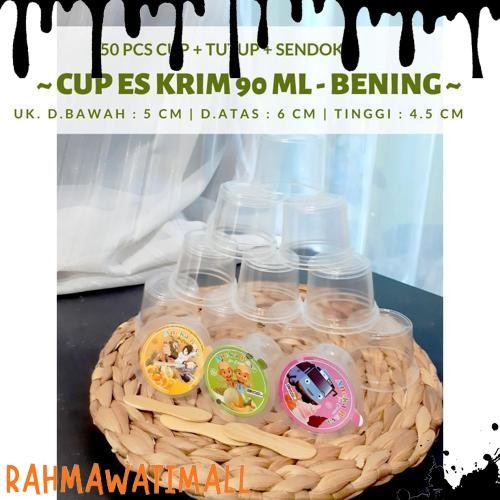 COD cup es cream 100 ml - cup es krim images - cup plastik - isi 50 pcs