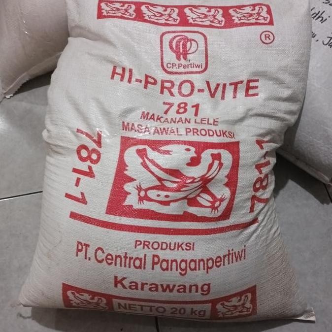 Pakan bibit lele 781-1 20kg - pakan bibit ikan lele nila gurame air tawar