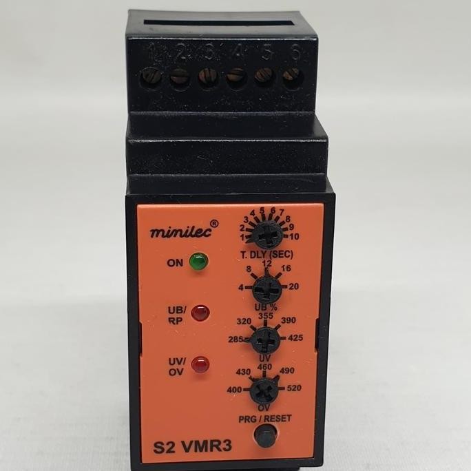 Promo Minilec S2 VMR3 Phase Failure Relay COD