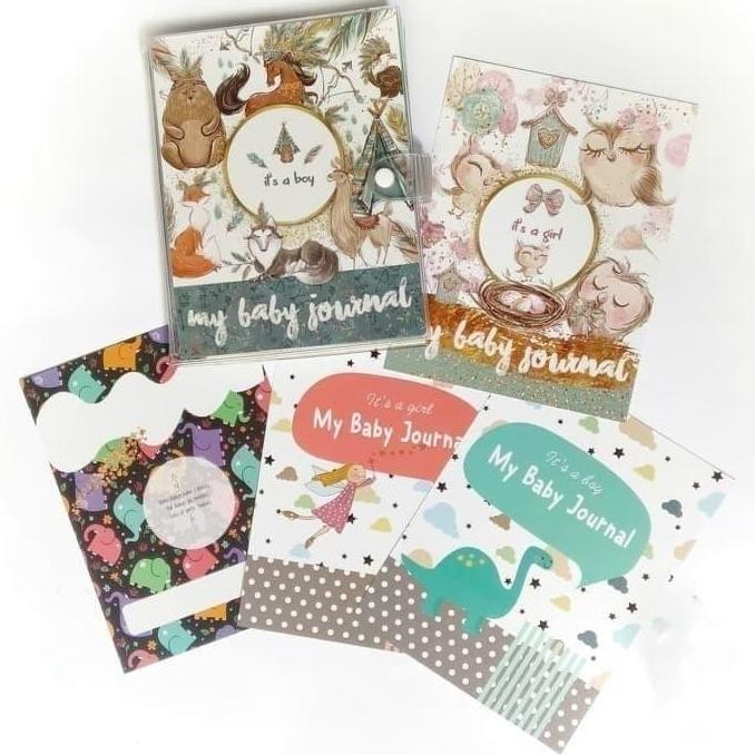 Hugme mom My Baby Journal - Buku binder diary/jurnal baby