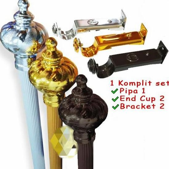 batang/pipa rel gorden polos minimalis