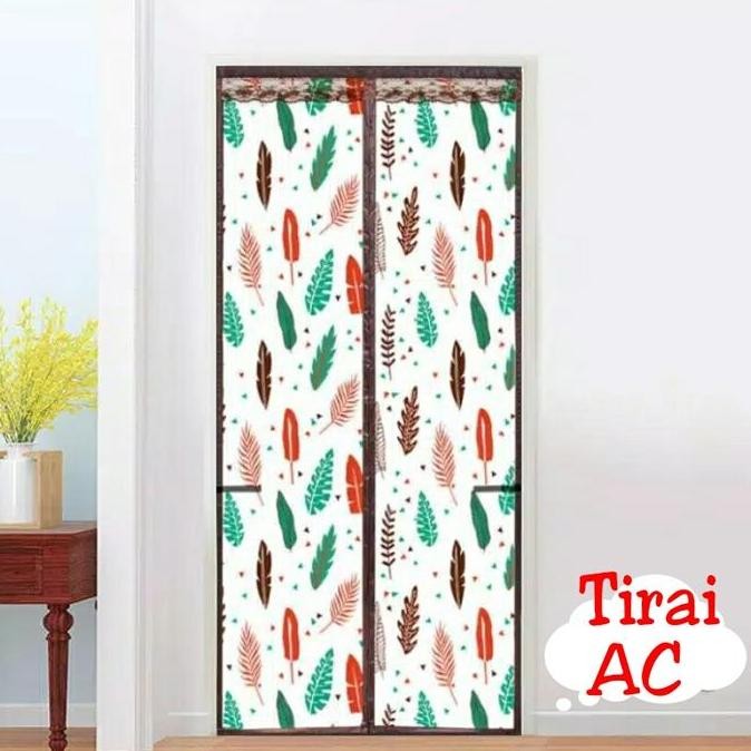 Tirai Pintu Magnet Taiwan PVC ruang AC