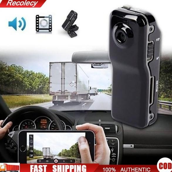 [Recolecy] MD80 Kamera Mini / Mini DV / Kamera Pengintai Digital Spy Kamera Video Foto Voice Recorde