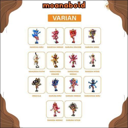 Ready Stock Ogoh-Ogoh Mini 60 cm- Mainan Anak-anak - Ogoh Ogoh Mini - Pajangan Ogohogoh - Ogoh Ogoh 