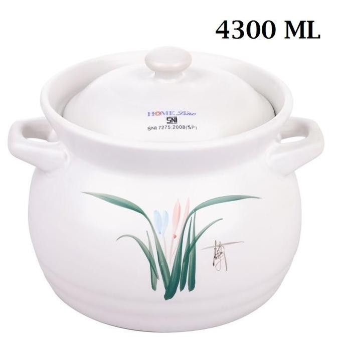 Panci Sapo Tinggi Masak Obat Keramik Home Line