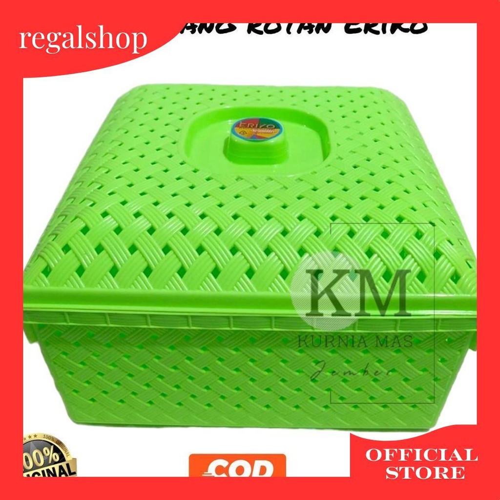 Keranjang Segi Tutup Eriko Besar Keranjang Berkatan Besek Plastik Wakul Hajatan Keranjang Souvenir C