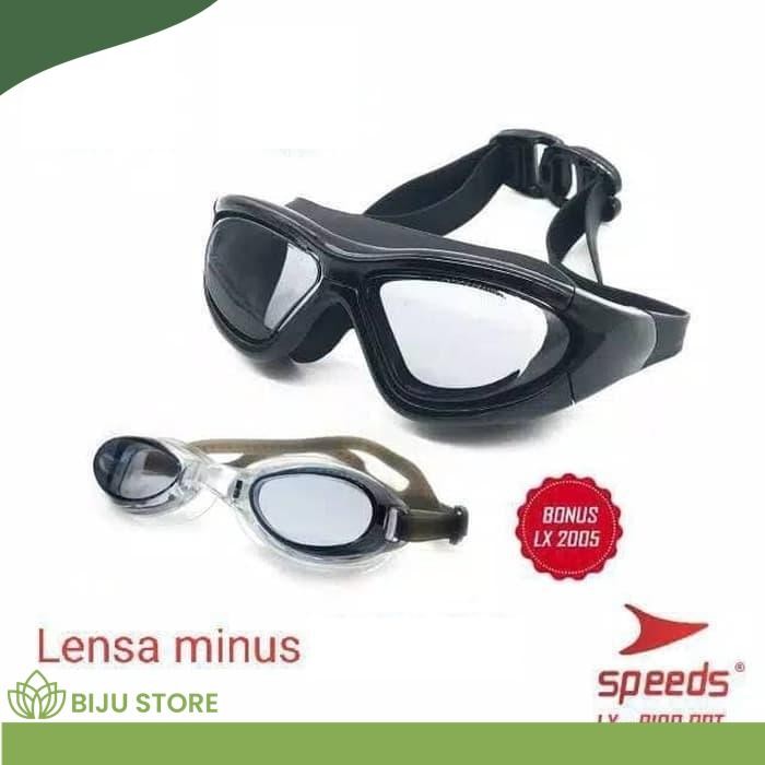 KACAMATA KACA MATA RENANG GOOGLES DEWASA LENSA MINUS 2 3 4 + - OPT9100 TERMURAH