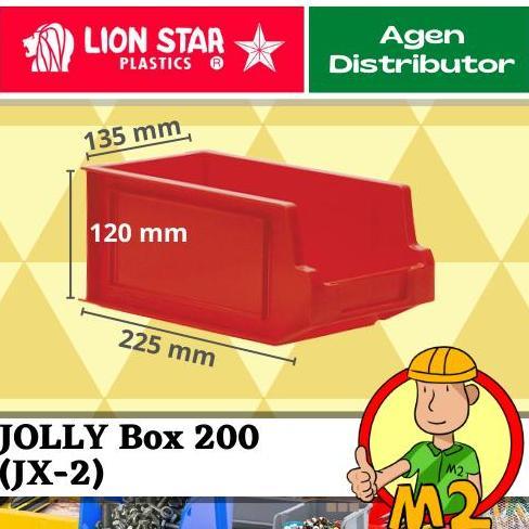 Lion Star JX-2 Kotak Sparepart / Kotak Baut / JOLLY Box no.200
