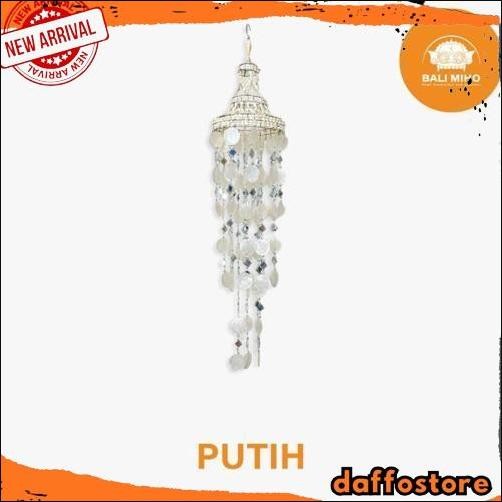 Paling Murah Lonceng Angin Kerang - Wind Chime - Kerang Gantungan - Kerang Kap Lampu - Kerang Dekora