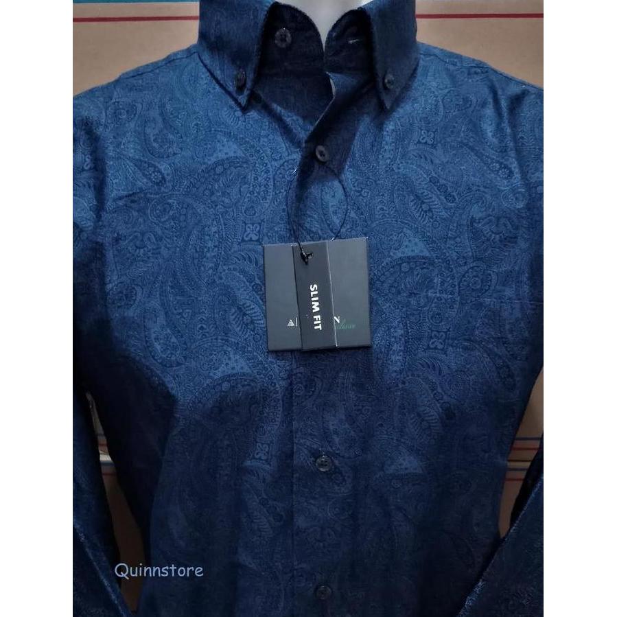 Alisan Kemeja Semi Batik Printing Motif Gradasi