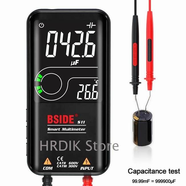 Smart Multimeter BSIDE S11 Multitester Digital AC/DC Voltmeter Diode