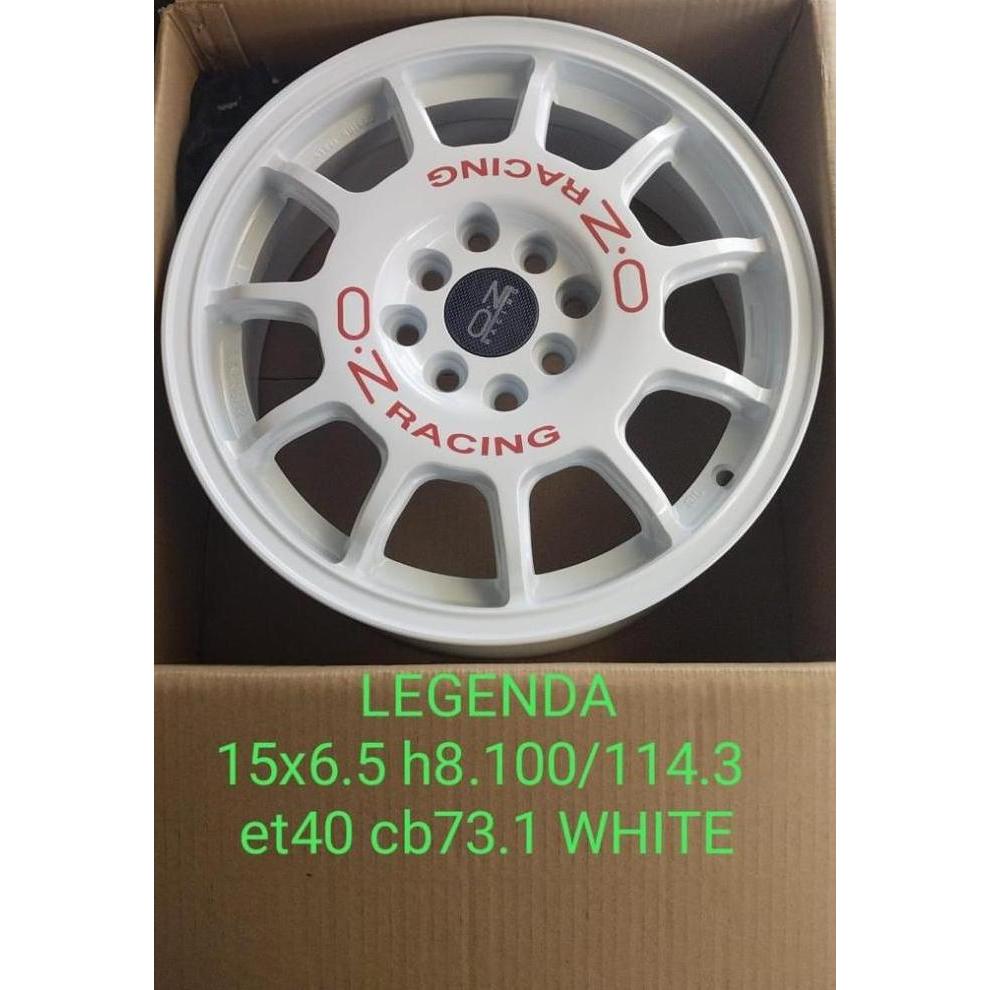 Velg Racing Mobil BSA Legenda Ring 15 R15 Putih