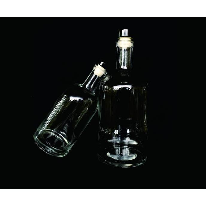 BOTOL KACA 100% botol baru plus Tutup / Botol Liquor 500ml dan 1000ml